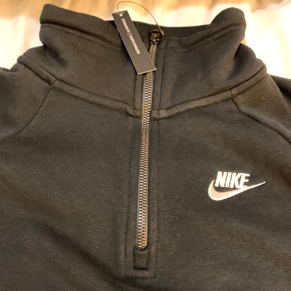 Nike Quarter Zip Fleece Sweatshirt - Picture 2 of 5